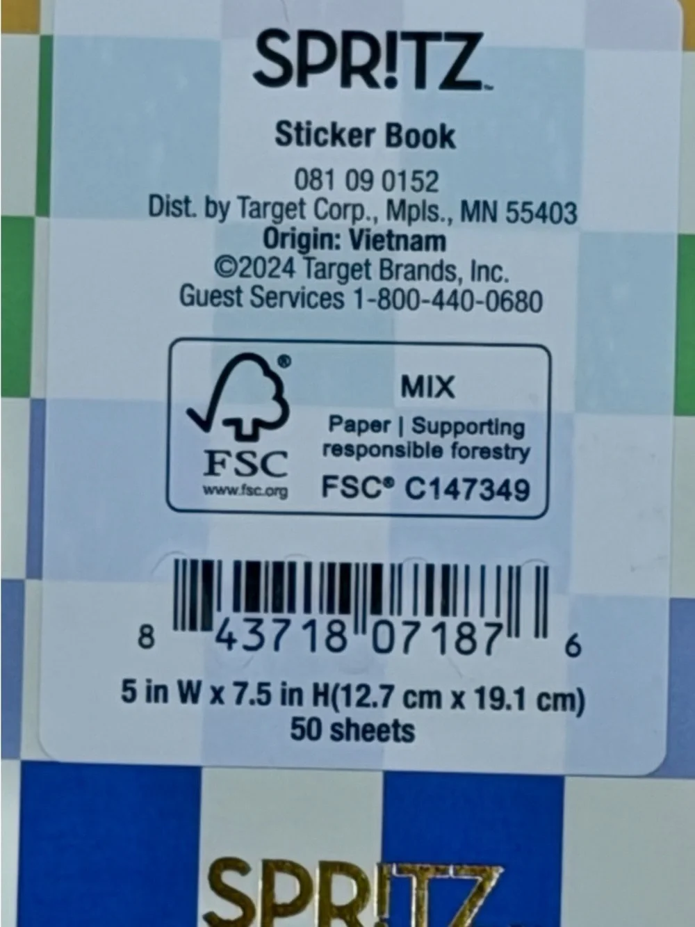 10: SPR!TZ Planners Sticker Book - 3650 Stickers!